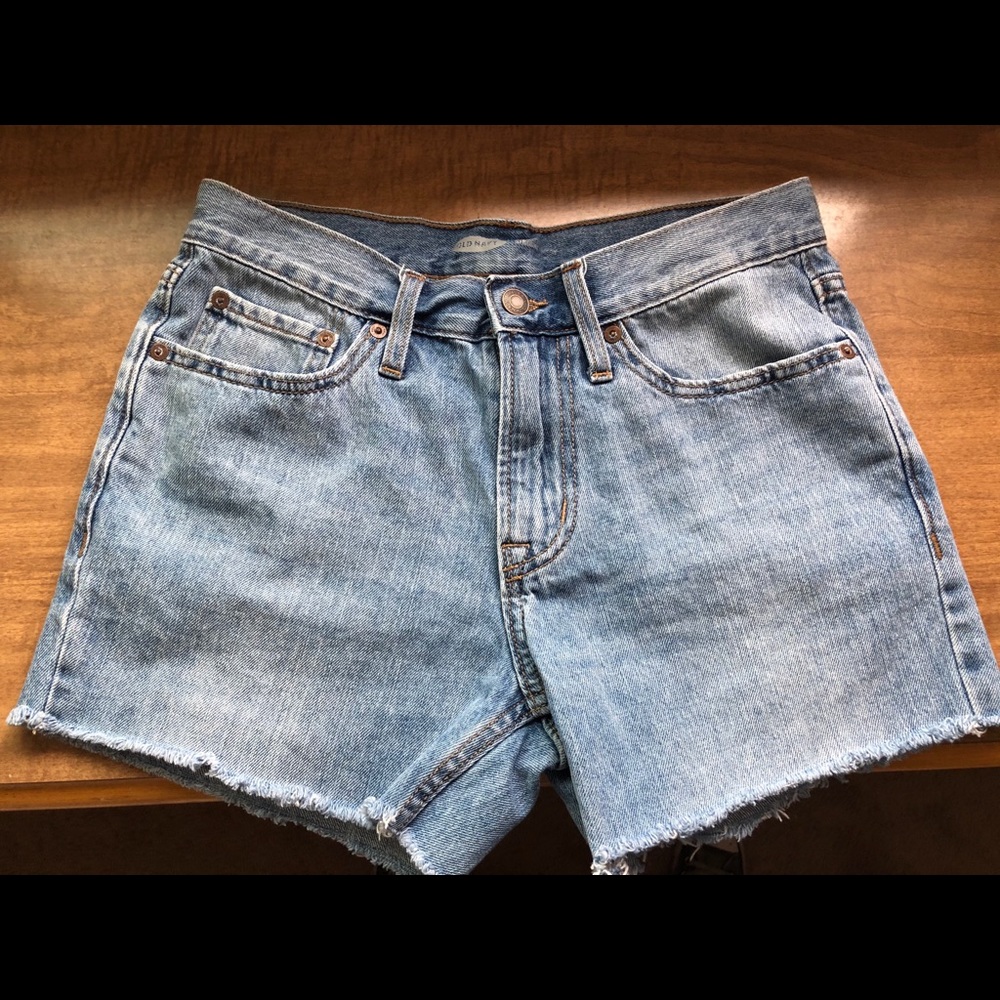 Jean cut-off shorts
